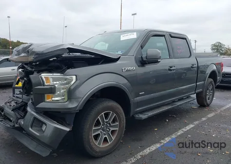 2015 Ford F-150 Lariat z USA, uszkodzony, nr VIN 1FTFW1EG5FFA83581